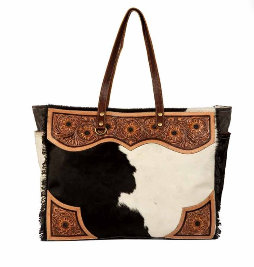 Myra- Cartwright Hand tooled bag