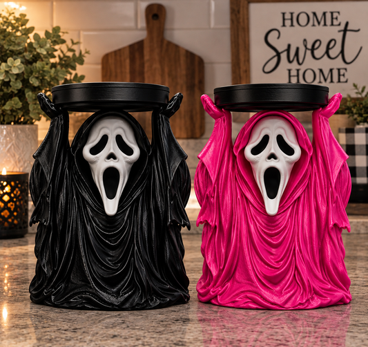 Spooky candle holder